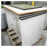 Flammable cabinet 50x30x36 with contents