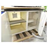 Flammable cabinet 50x30x36 with contents