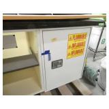 Flammable cabinet 50x30x36 with contents