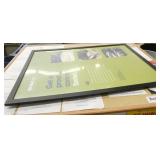 Flammable cabinet 50x30x36 with contents