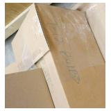 Pallet full of fluorescent bulbs