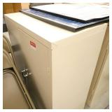 Two cabinets and contents