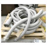 Pallet of steel flex conduit