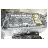 Pump, waste basket, oil dry etc