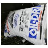 Water trough with oil dri and electrical cords