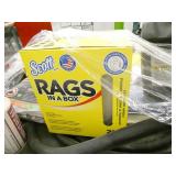 Rubbermaid cart with contents