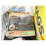 Rubbermaid cart with contents