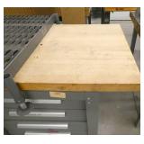 tool cabinet and contents with steel riser grate