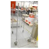 Two wire shelving carts
