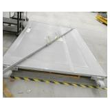 Large hanging roller door