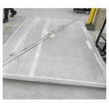 Large hanging roller door