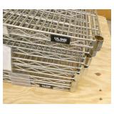 Large wire shelving cart 36x72 shelves, 6 shelves