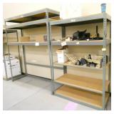 Two shelving units 2x4x6 and 2x4x7