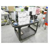 rubbermaid cart with laser toner