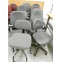 Lot of 10 grey color office chairs