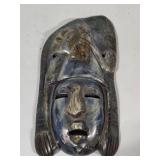 Hand Carved Stone Tribal Mask