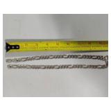 925 Sterling Silver Figaro Chain Necklace