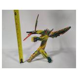 Alebrije Hand Carved Oaxacan Folk Art Dragon Signed Javier Cordova