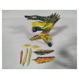 Alebrije Hand Carved Oaxacan Folk Art Dragon Signed Javier Cordova
