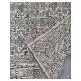 Geometric Fringed Tapestry