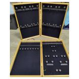 Two Wood Jewelry Transport/Carrying Cases