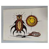 "Guardian Spirit" Edition 99 Signed by Morley Kakepetum