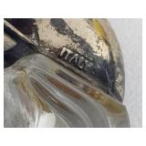 Weighted Pewter Salt & Pepper Shakers + Two Swan Salt Cellars