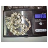 925 Sterling Silver Twisted Herringbone Necklace