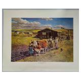 "New Land - Old Land" by John Falter