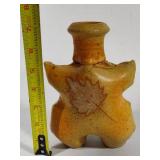 Assorted Pottery & Carved Art Pieces