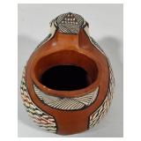 Assorted Pottery & Carved Art Pieces