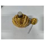Bahrain Pearl Vintage Style Perfume Bottle & Hand Fan