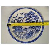 Large Japanese Charger Plate w/Stand