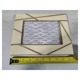 Storied Home Resin Photo Frames w/Gold Tone Inlay Design