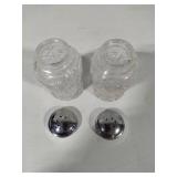 Imperial Glass "Daisy" Pattern Salt & Pepper Shakers
