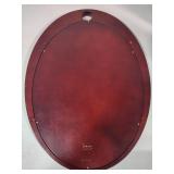 Michael Graves Oval Hanging Mirror & Two Decorative Vases