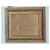 Antique Victorian Era Portrait in Ornate Frame