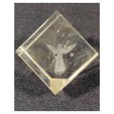 Laser Etched Crystal Paperweights