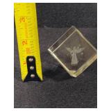 Laser Etched Crystal Paperweights