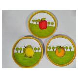Department 56 "Orchard" Pattern Plates