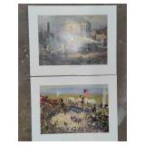 "The New Beginning" and "East Meets West" by John Falter