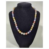 Honora Multi-Colored Pearl Necklace w/925 Clasp