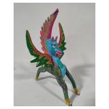 Alebrije Hand Carved Oaxacan Folk Art Dragon Signed Cordova