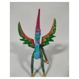Alebrije Hand Carved Oaxacan Folk Art Dragon Signed Cordova
