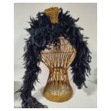 Ladies Bust, Boa & Assorted Vintage Hats