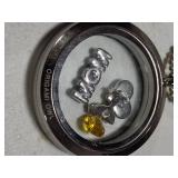 Origami Owl Locket w/Charms