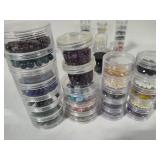 Large Assortment of Beads and Bead Necklace Materials