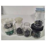 Large Assortment of Beads and Bead Necklace Materials