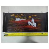 Vietnamese Laquer Art Tray