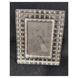 Cubed Crystal Heavy Small Picture Frame